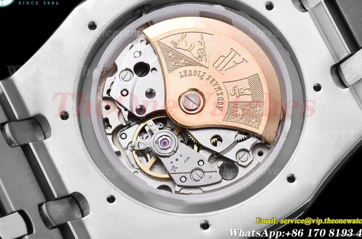 Dial Yellow GDF Oak SS 41mm MY8215 15202 SS Royal 1226